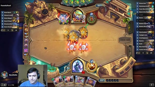 BROKEN! Turn 5 Sword of a Thousand Truths?! Elwynn Boar Combo! | Hearthstone смотреть онлайн