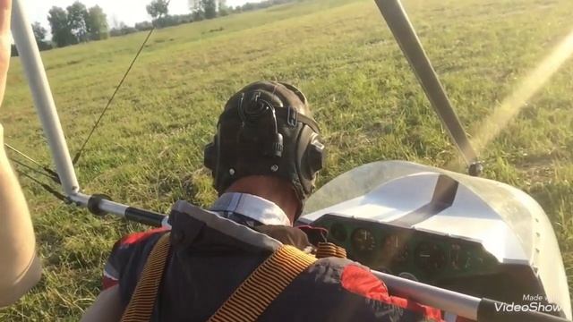 Полёт на дельталёте над Волгой. Кострома. Мотодельтаплан.