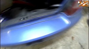 снятие заднего бампера дэу нексия 2