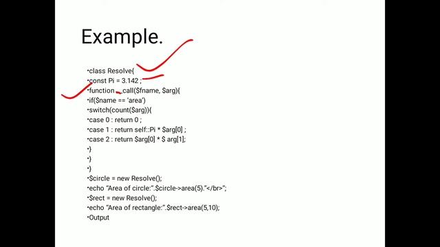 Function Overloading and Function Overriding in php смотреть онлайн