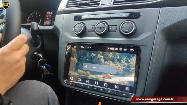 VW Caddy Carplay Android Auto Multimedya Ekran Teyp Montajı - Emr Garage Ankara