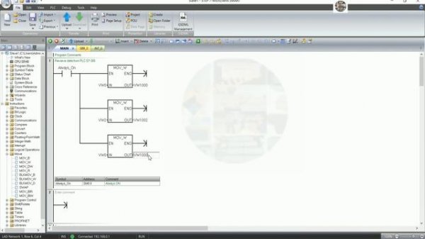 Profibus communication between PLC S7-300 with PLC S7-200 Smart and S7-200