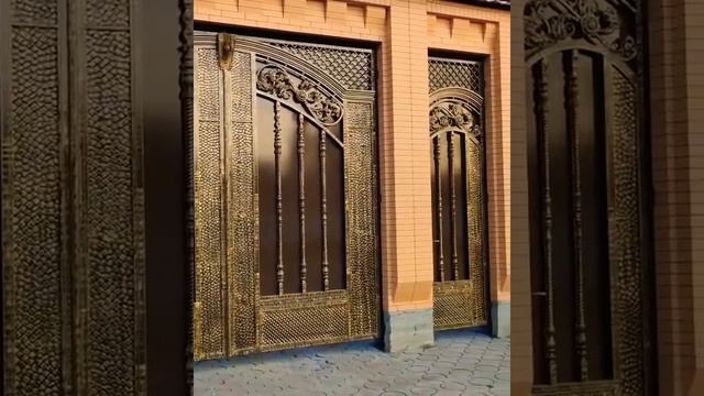 Ворота кованные от проф мастеров за.. смотреть онлайн