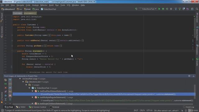Refactoring Java With IntelliJ IDEA - 10 renaming смотреть онлайн