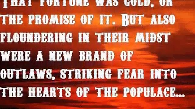 Tales West: Opening Text смотреть онлайн