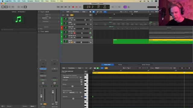 КАК НАПИСАТЬ РОК | DAW LOGIC PRO X | AMPLE GUITARS | ADDICTIVE DRUMS | ANALOG LAB | VST ПЛАГИНЫ смотреть онлайн