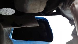 Замена масла без ямы и подьемника, Хундай акцент 98года.