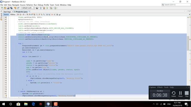 [Tutorial]How to Connect Java Swing GUI to MySQL Database смотреть онлайн