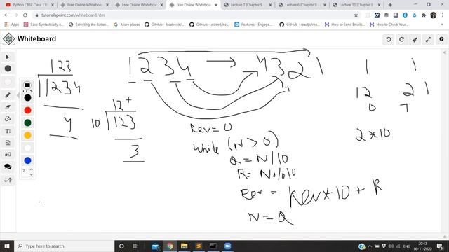 Python Class 19(Sum(digits), reverse & palindrome of No.) | 11th Std CBSE(Hindi)| Comp. Sc. 2020-21 смотреть онлайн