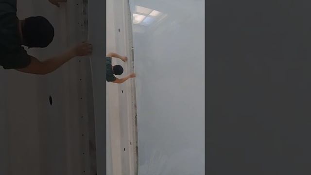 Мастер класс обтяшка потолка смотреть онлайн