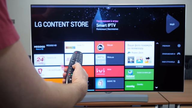 Обзор OLED телевизора EG920V