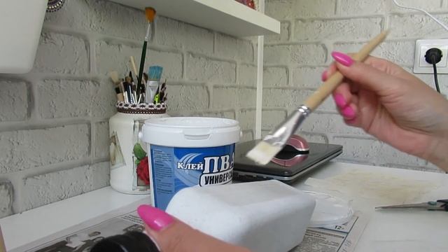 Декор бутылки в африканском стиле. Декупаж. Мастер класс! смотреть онлайн