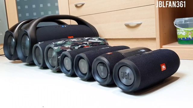 2× JBL Boombox | 2× JBL Xtreme | 2× JBL Charge 4 | 1×Pulse 3 | 1× Charge 3 | BASS TEST смотреть онлайн