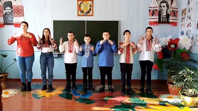 Тілесна перкусія, на" Щедрик" М. Леонтовича смотреть онлайн