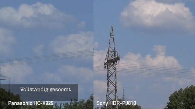 Kameras mit Bildstabilisator im Vergleich - Sony HDR-PJ810 Panasonic HC-XC929 смотреть онлайн