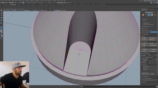 Fix My 3d Model #2 Maya Hard Surface Modeling Tutorial: Booleans смотреть онлайн