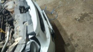 Установка лед  ламп на шевроле авео