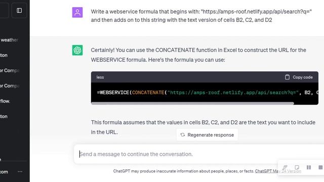 Code/Excel Expertise