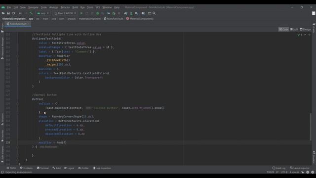 How to Create Material Component in Jetpack Compose | Android | Make It Easy смотреть онлайн