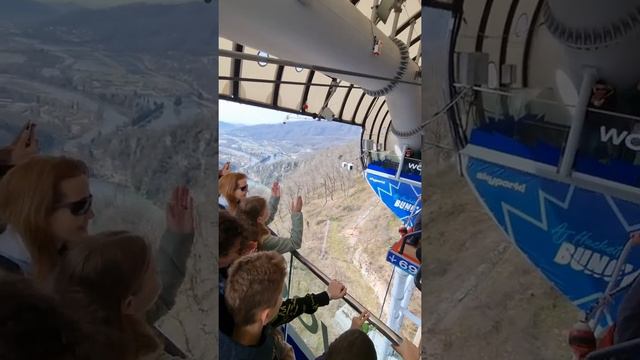 Сочи Скайпарк. Прыжок 69 метров смотреть онлайн