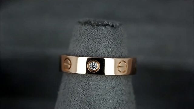 Кольцо в стиле Cartier Love смотреть онлайн