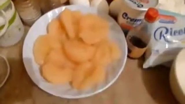 Творожный Пирог с Грушами