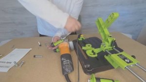 Стойка для болгарки с протяжкой с Алиэкспресс | Станина для УШМ за $28,85