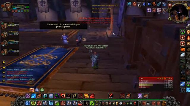 WOW WOTLK Mazmorras Aleatorias Heroica La Matanza de Stratholme + Montura del Draco de Bronce смотреть онлайн