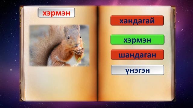 Животные на бурятском языке (с тестом) смотреть онлайн