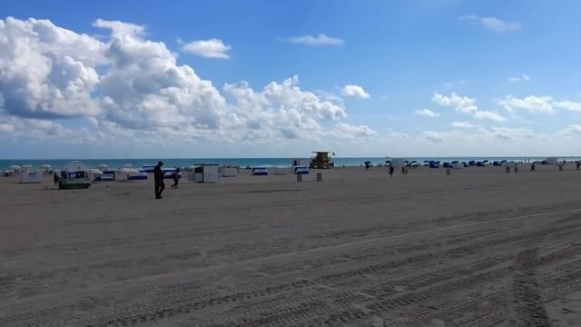 США. Бесплатная Качалка MIAMI BEACH и Лазурный Океан... Прогулка по Ocean Drive смотреть онлайн