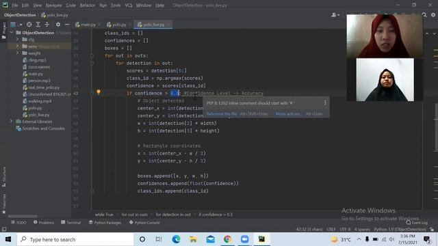 Real-Time Object Detection || Opencv Python смотреть онлайн