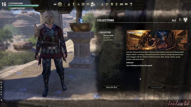 The Elder Scrolls Online - How to get the Thieves Guild DLC (PC Xbox PS4) смотреть онлайн
