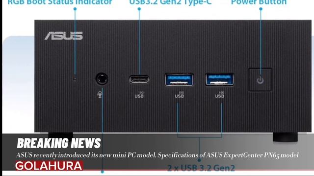 ASUS recently introduced its new mini PC model. Specifications of ASUS ExpertCenter PN65 model смотреть онлайн