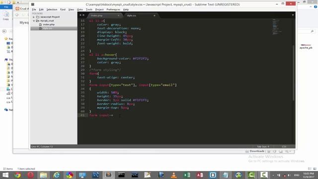 Crud App Using php with mysqli Lesson 1 in Urdu Hindi смотреть онлайн