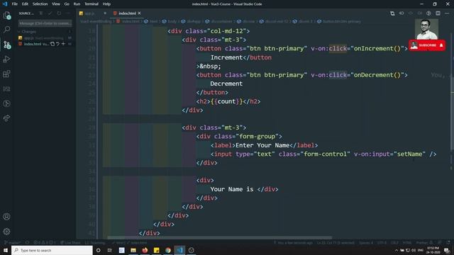 7. Access the Native Event Object $event in the event handling Methods in Vue3 | Vue js смотреть онлайн