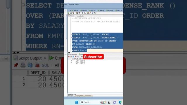 SQL INTERVIEW QUESTIONS and answers oracle database смотреть онлайн