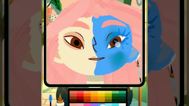 ice vs fire makeup in Toca hair salon 4 (inspired by Toca blitz ) смотреть онлайн