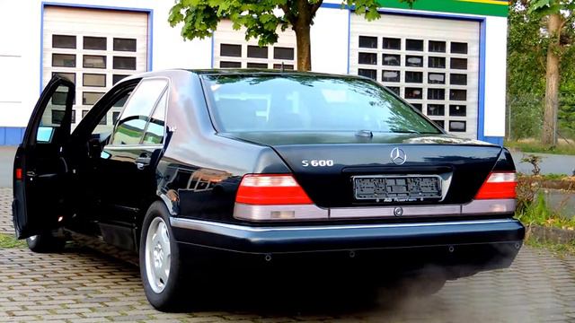 Mercedes Benz S600 V12 M120 W140 смотреть онлайн