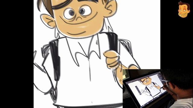 Demo On Huion GT 220  By Shyam Wanare