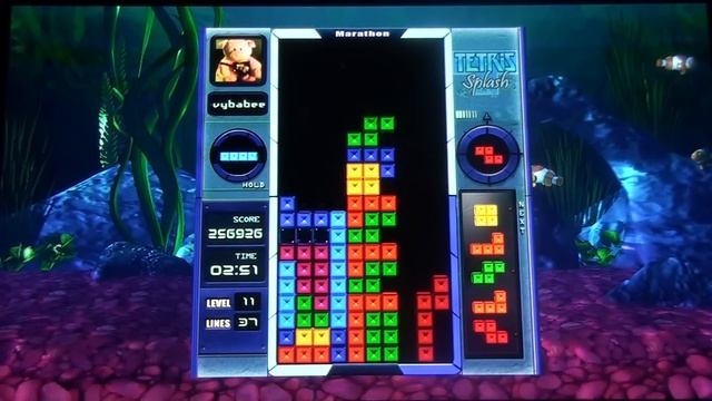 ST stacking in Tetris Splash (marathon) смотреть онлайн