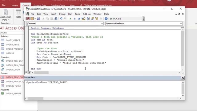 How to Use Form and Subform Variables in Microsoft Access смотреть онлайн