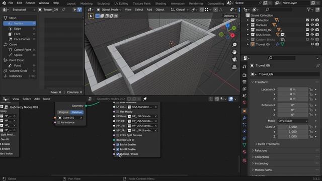 Trowel v1.5 overview (Blender add-on) смотреть онлайн