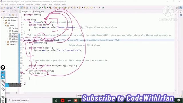 Inheritance in java | why multiple inheritance Unsupported in java ... #stopcoding @StopCoding смотреть онлайн