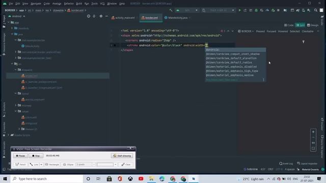 How to add Rounded corners to buttons , Textview, Edittext || Android studio|| in हिन्दी ??? смотреть онлайн