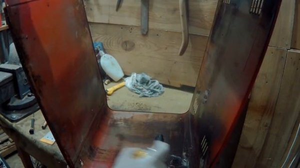 Old Rusty Electric Oven Restoration