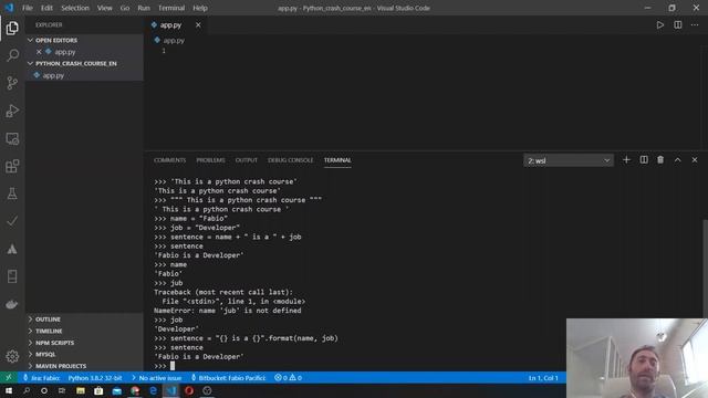 ? Python 3 Crash Course 2020 - #4 Strings смотреть онлайн