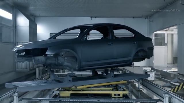 Так собирают Вашу Шкода Октавия. Assembling Your car Skoda Octavia смотреть онлайн
