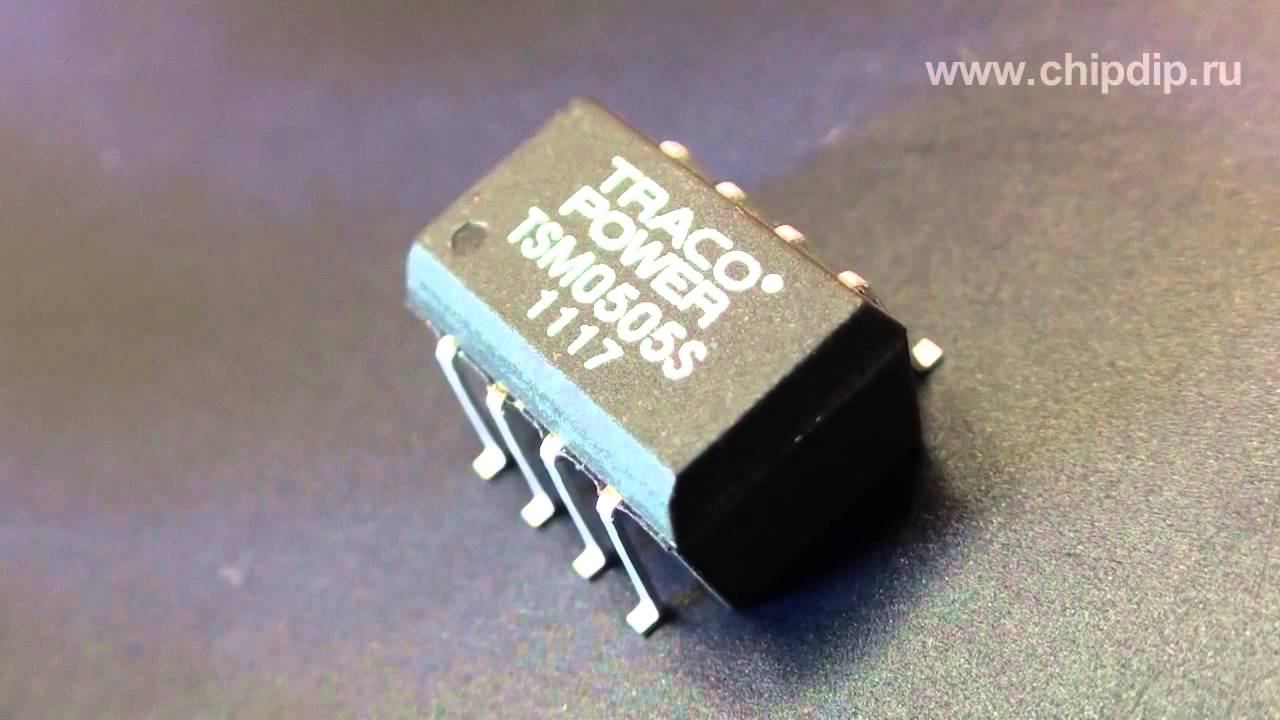 DCDC преобразователи серии TSM-S  компании TRACO