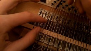 Гармонь Шуйская Чайка 2, ремонт басовой части механики