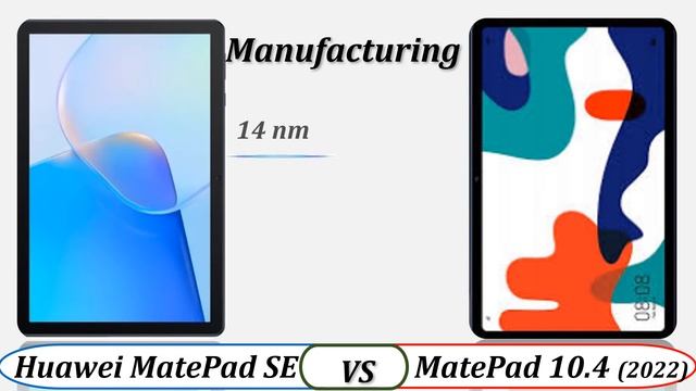 Huawei Matepad SE Vs Huawei Matepad 10.4 (2022)